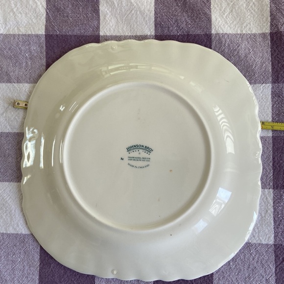 Johnson bros. Dessert luncheon plate square euc - Picture 3 of 5